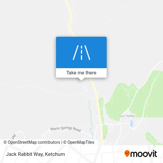 Jack Rabbit Way map