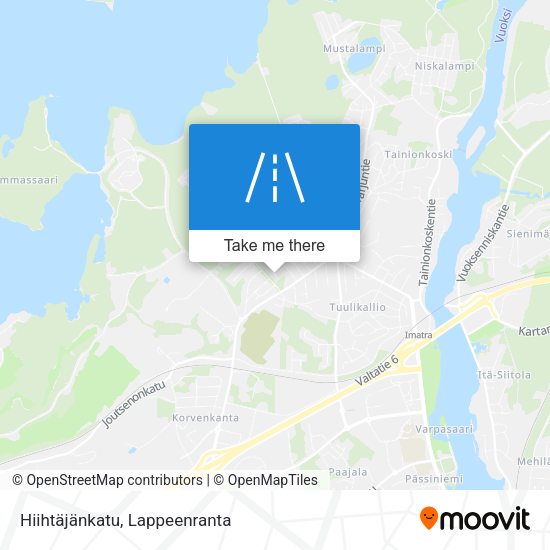 Hiihtäjänkatu map