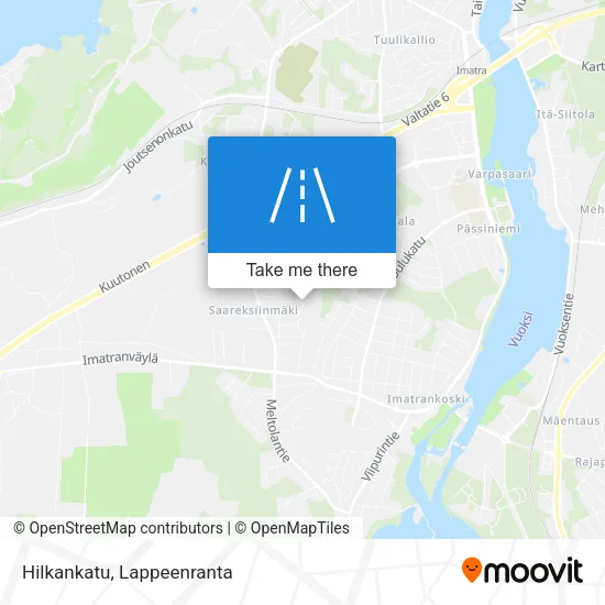 Hilkankatu map