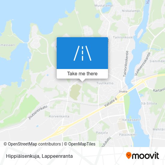 Hippiäisenkuja map