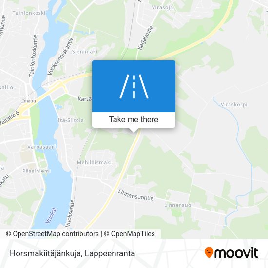Horsmakiitäjänkuja map