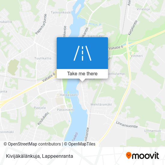 Kivijäkälänkuja map