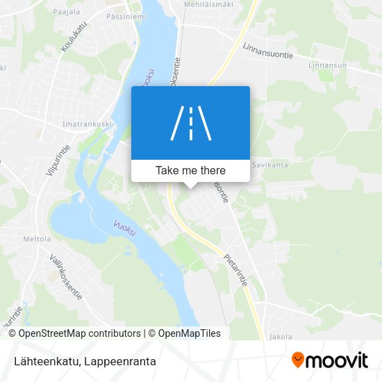 Lähteenkatu map