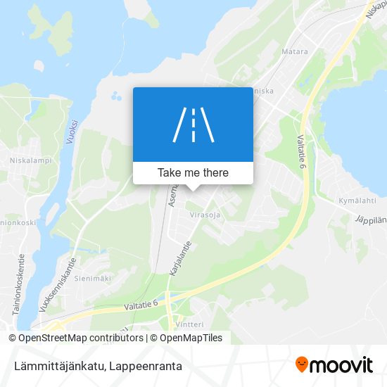 Lämmittäjänkatu map