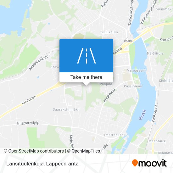 Länsituulenkuja map