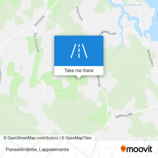 Punasilmäntie map