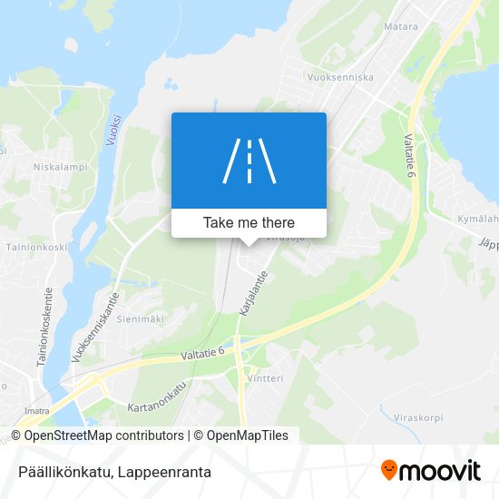 Päällikönkatu map