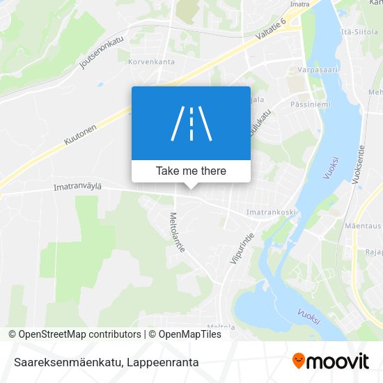 Saareksenmäenkatu map