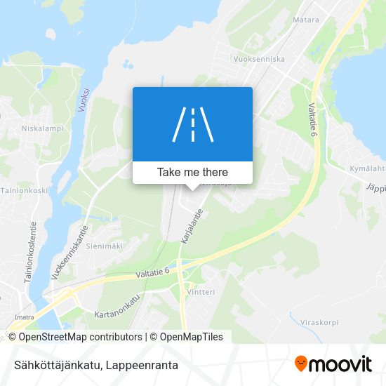 Sähköttäjänkatu map