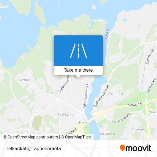 Telkänkatu map