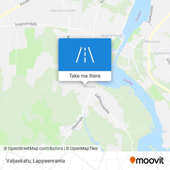 Valjaskatu map