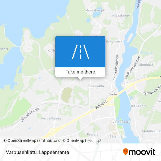 Varpusenkatu map