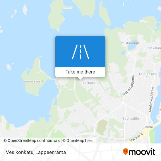 Vesikonkatu map