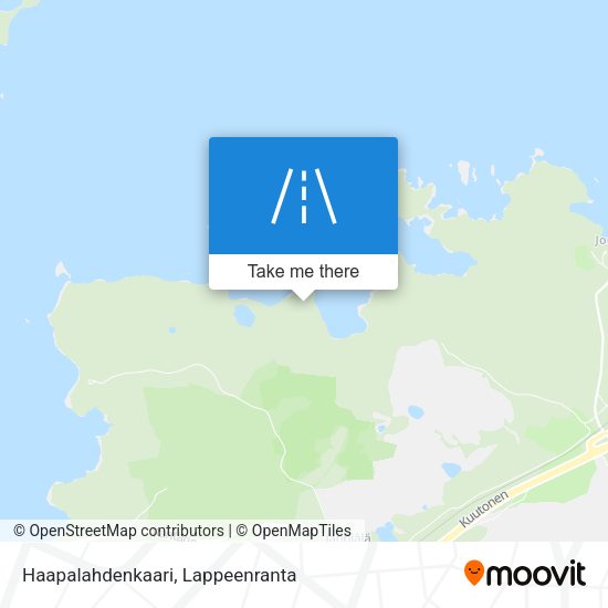 Haapalahdenkaari map