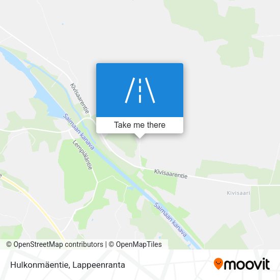 Hulkonmäentie map