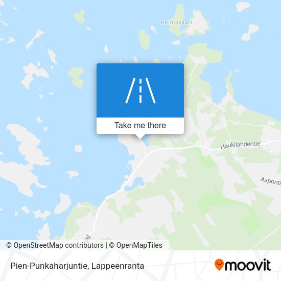 Pien-Punkaharjuntie map