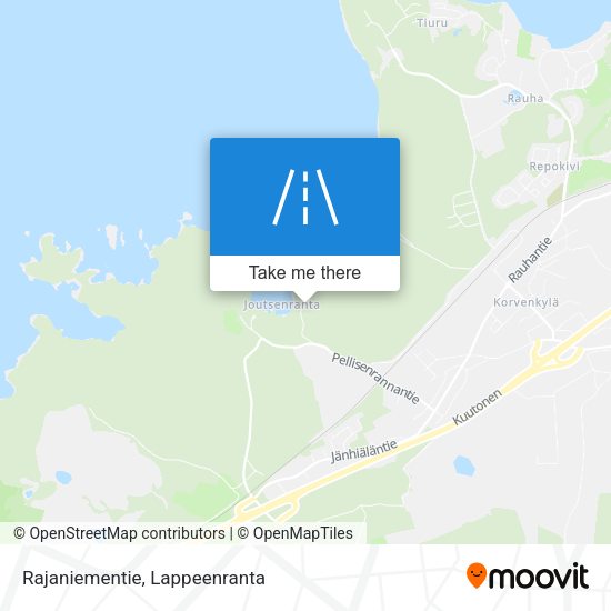Rajaniementie map