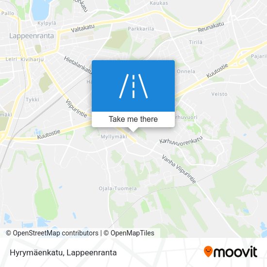 Hyrymäenkatu map