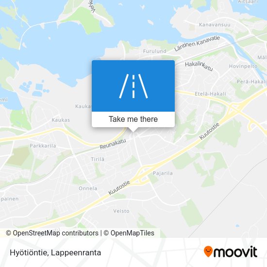 Hyötiöntie map