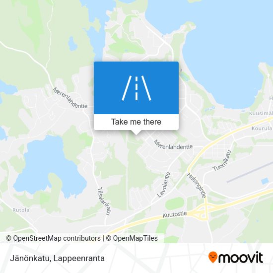 Jänönkatu map