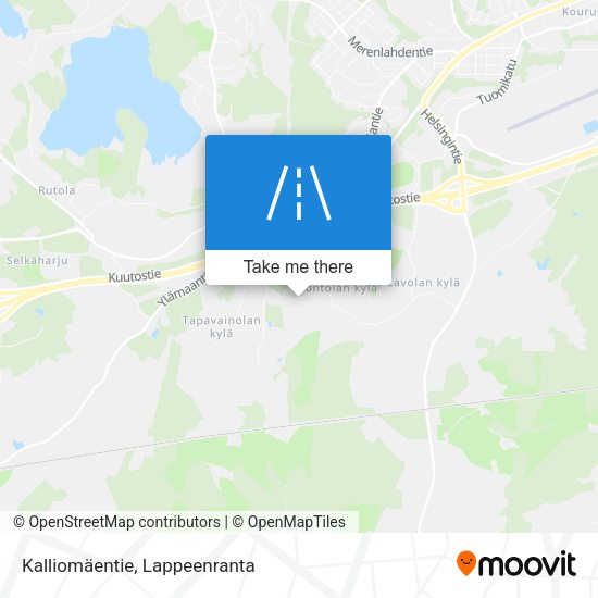 Kalliomäentie map