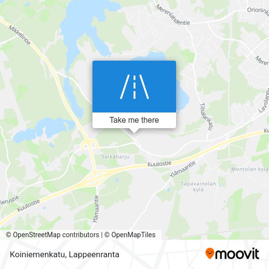 Koiniemenkatu map