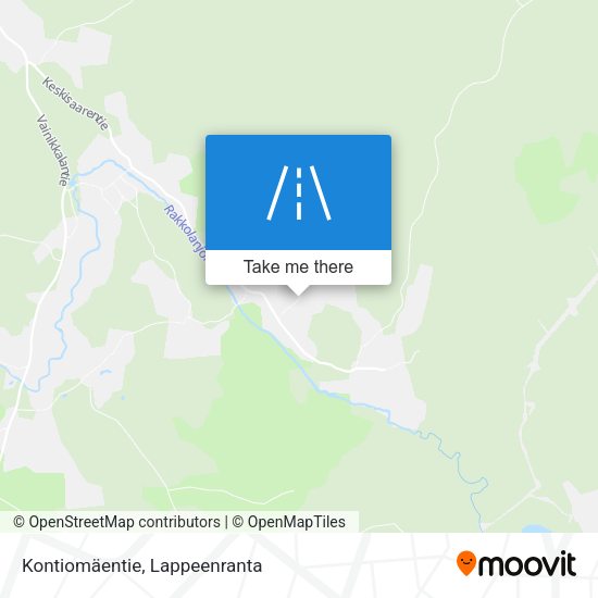 Kontiomäentie map