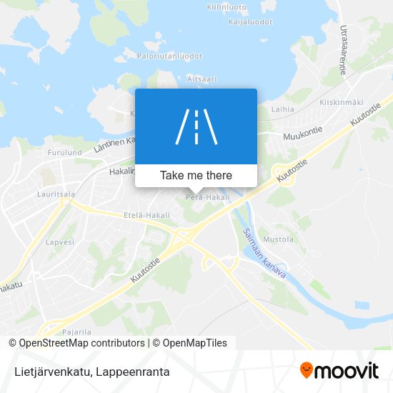 Lietjärvenkatu map