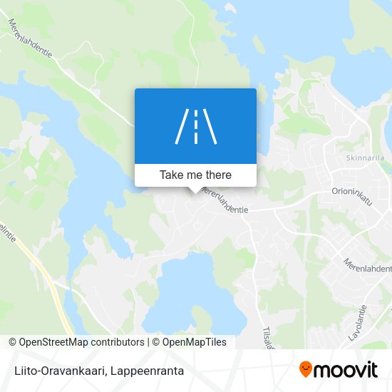Liito-Oravankaari map