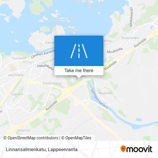 Linnansalmenkatu map