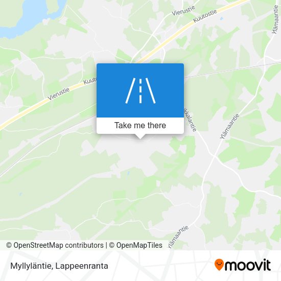 Myllyläntie map