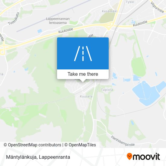 Mäntylänkuja map