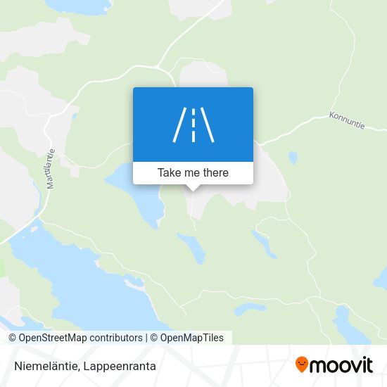 Niemeläntie map