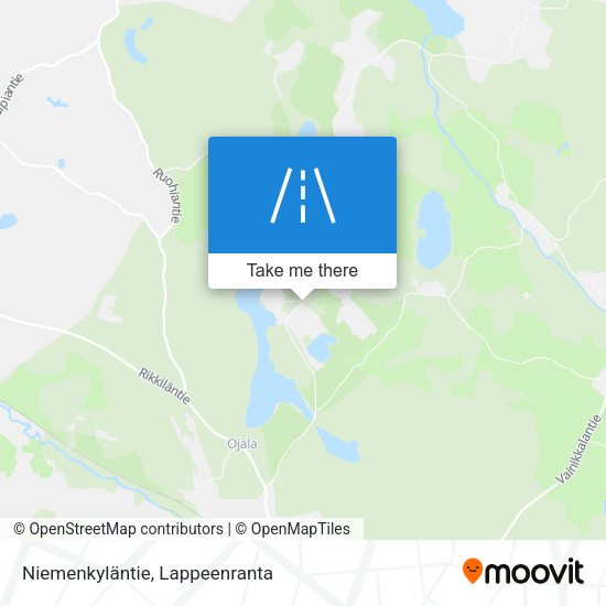 Niemenkyläntie map
