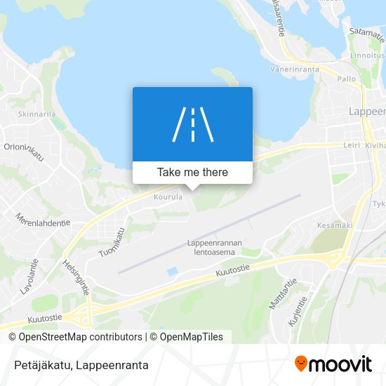 Petäjäkatu map