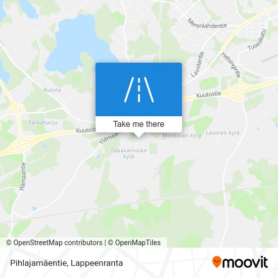 Pihlajamäentie map