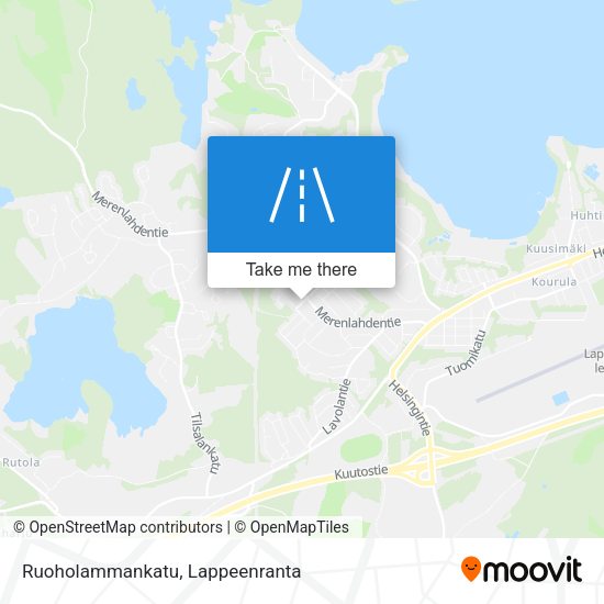 Ruoholammankatu map