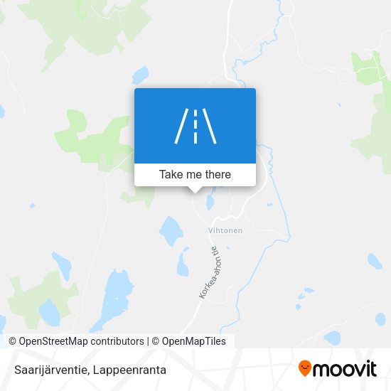 Saarijärventie map