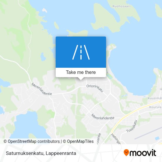 Saturnuksenkatu map