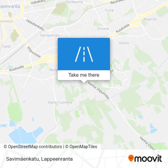 Savimäenkatu map