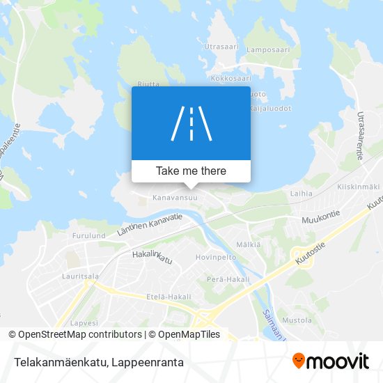 Telakanmäenkatu map