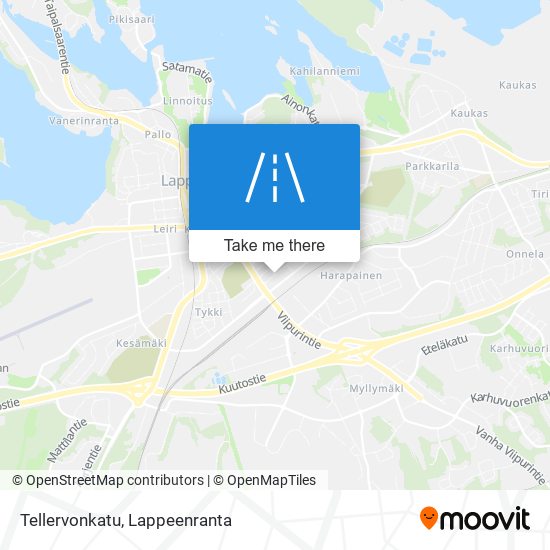 Tellervonkatu map