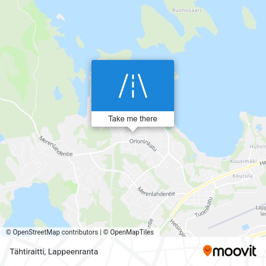 Tähtiraitti map