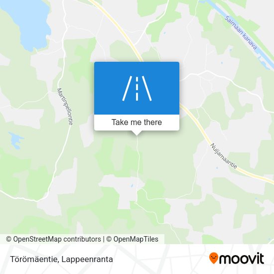 Törömäentie map