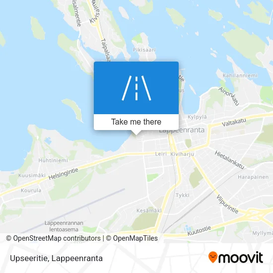 Upseeritie map