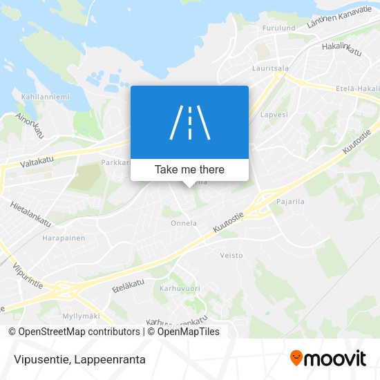 Vipusentie map