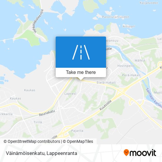 Väinämöisenkatu map