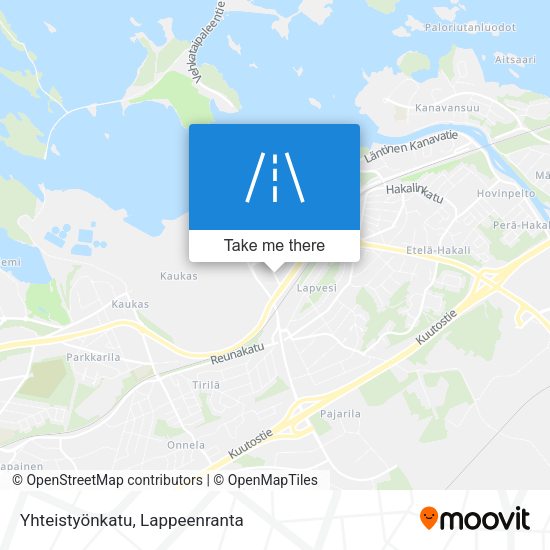 Yhteistyönkatu map