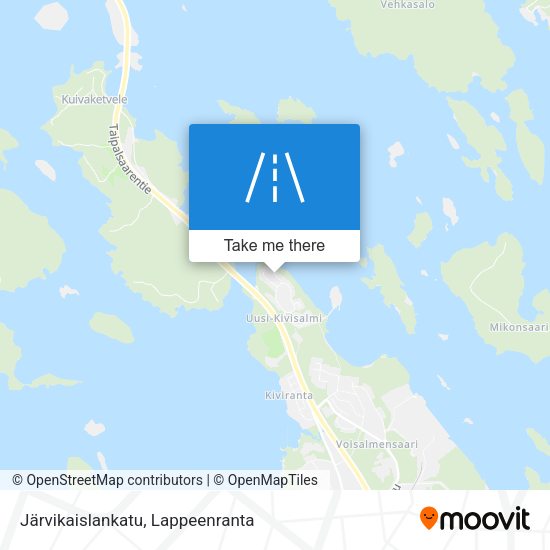 Järvikaislankatu map