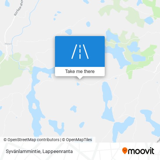 Syvänlammintie map